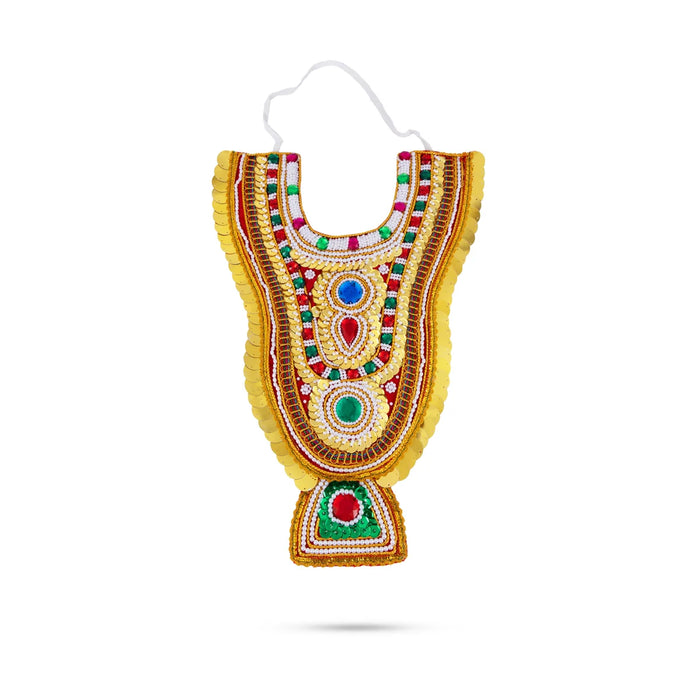 Muthangi - 18 x 10 Inches | Deity Necklace/ Jewellery for Deity Decor