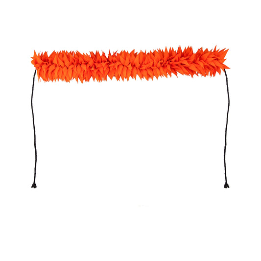 Artificial Flower - 12 Inches | Orange Colour Hair Flower/ Artificial Gajra for Deity Decor - Mala