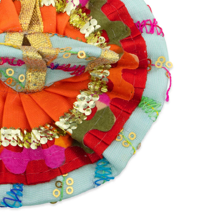 Krishnar Dress - 4.5 Inches | Satin Krishna Idol Dress/ Assorted Colour & Designs