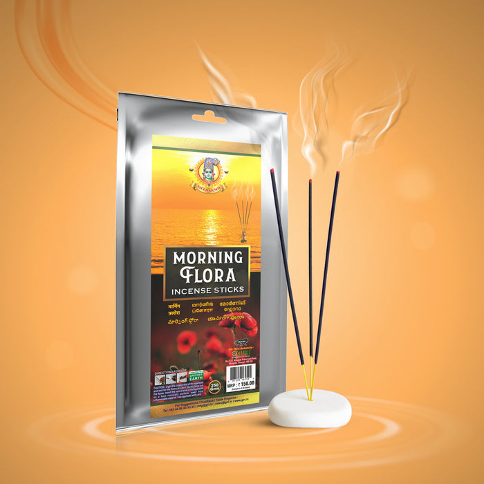 Giri Morning Flora Incense Sticks - 250 Gms | Agarbatti/ Agarbathi for Pooja