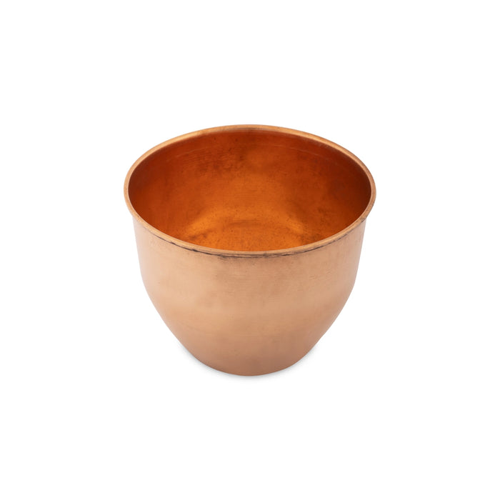 Vattil - 3 x 4.5 Inches | Copper Vessel/ Copper Bowl for Pooja/ 55 Gms Approx