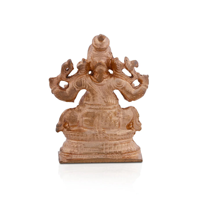 Ganesh Murti - 1.5 x 1.25 Inches | Panchaloha Idol/ Vinayaka Idol for Pooja / 56 Gms Approx
