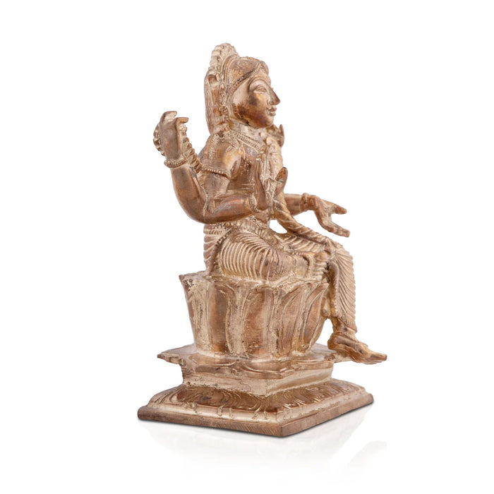 Bala Tripura Sundari Idol - 6 x 3.5 Inches | Panchaloha Idol/ Balambigai Statue for Pooja/ 1335 Gms Approx