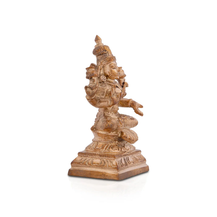 Laxmi Murti - 2.5 Inches | Panchaloha Idol/ Laxmi Idol for Pooja/ 140 Gms Approx