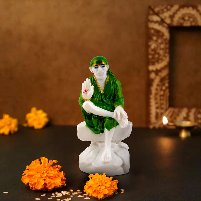 Saibaba Statue | Saibaba Idol/ Sai Baba Murti for Pooja