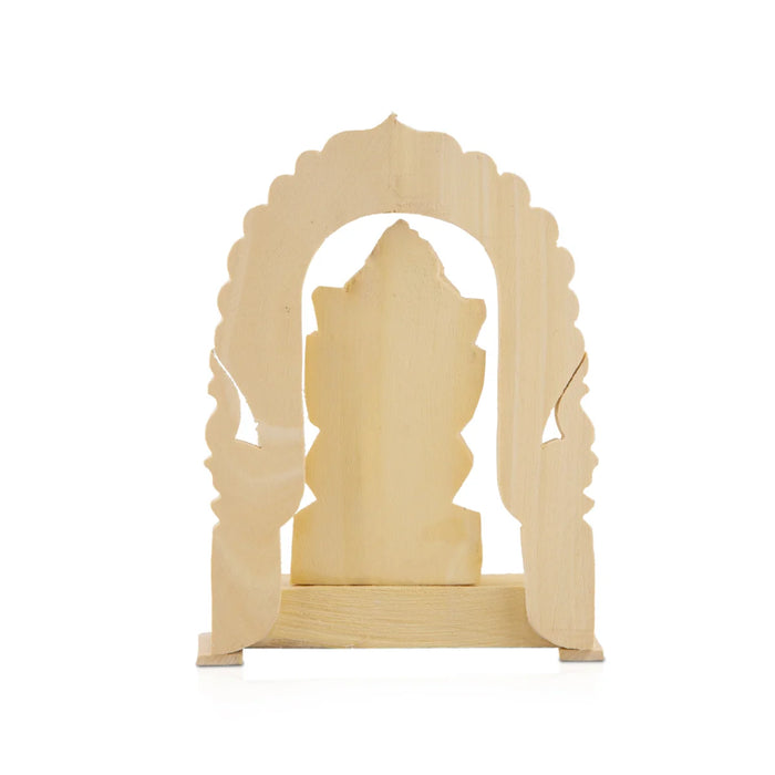 Vellerukku Vinayagar Statue with Arch - 4 x 3 Inches | Shwetark Ganapati/ Ganesh Statue for Pooja