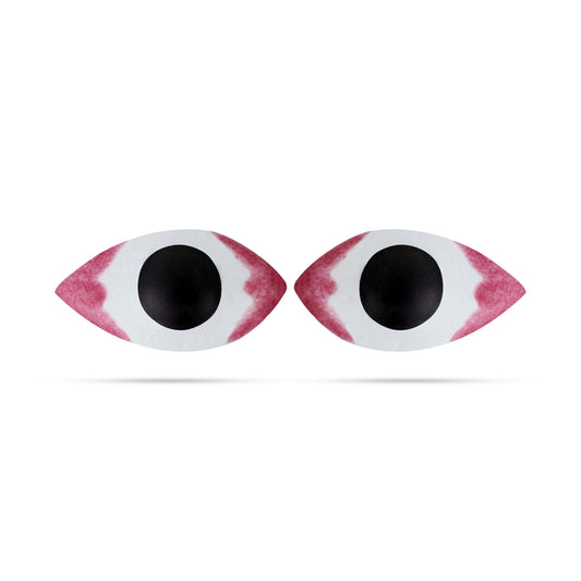 Amman Kan Malar Pair - 0.25 x 0.5 Inches | Eye Set / Kanmalar for Deity - Head & Face Accessories