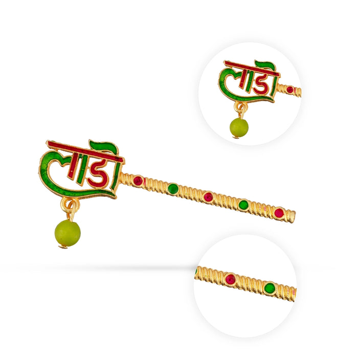 Flute - 2 Inches | Jewellery for Deity Decor