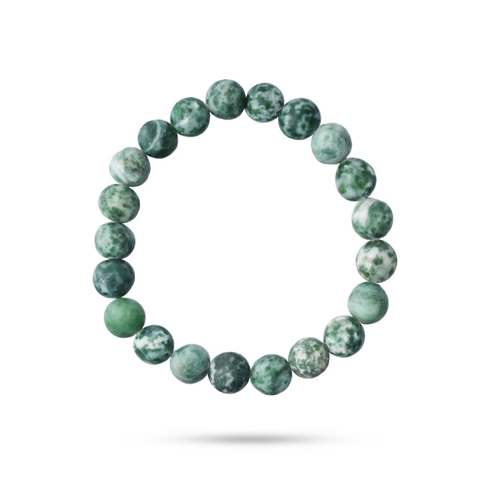 Tree Agate Bracelet - 2.5 Inches | Stone Bracelet/ Tree Agate Crystal Jewellery for Men & Women