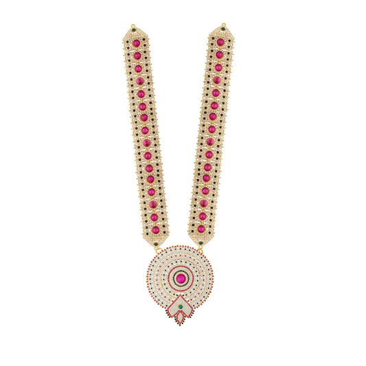 Stone Haram - 22 Inches | Stone Jewellery for Deity - Neck & Body Accessories