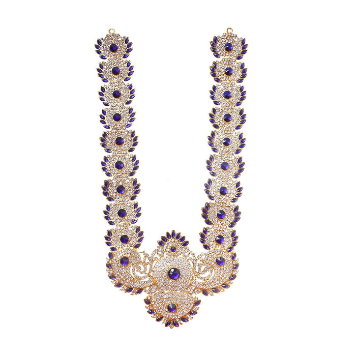 Stone Haram - 14 Inches | Multicolour Stone Jewellery/ Stone Jewelry for Deity