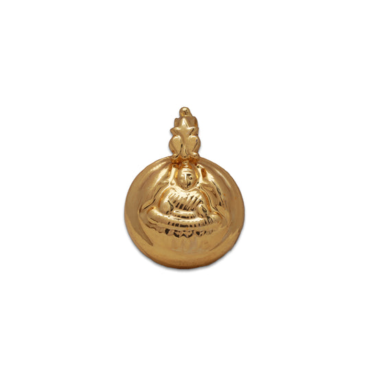 Pottu Thaali - 1 x 0.5 Inch | Mangal Sutra/ Gold Polish Thali Mangalsutra/ Jewellery for Deity - Neck & Body Accessories