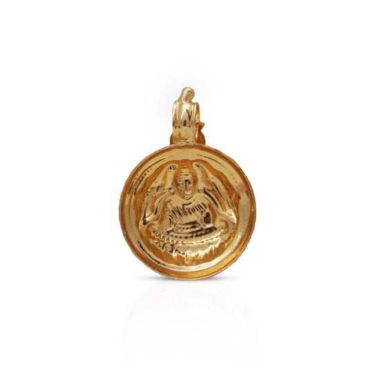 Pottu Thaali - 1 x 0.5 Inch | Mangal Sutra/ Gold Polish Thali Mangalsutra/ Jewellery for Deity - Neck & Body Accessories