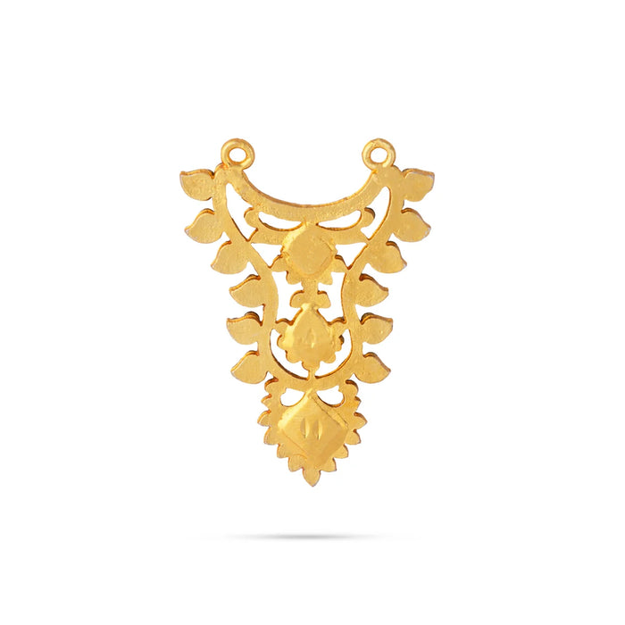 Stone Necklace - 2 Inches | God Ornament/ Multicolour Stone Jewellery for Deity