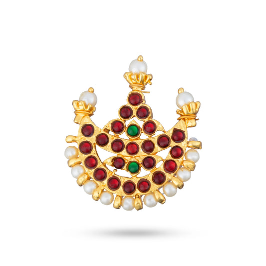 Kemp Earring Set | Kemp Stone Jewellery/ Kemp Stud for Women - Bharatanatyam Jewellery
