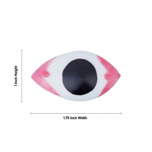 Eye Pair - 1 x 1.75 Inches | Chakshu/ God Idol Netra/ Amman Kanmalar/ Goddess Netra for Deity - Head & Face Accessories