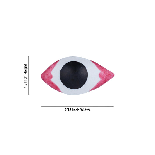 Eye Pair - 1.5 x 2.75 Inches | Chakshu/ God Idol Netra/ Amman Kanmalar/ Goddess Netra for Deity - Head & Face Accessories