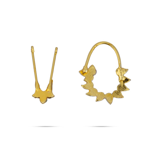 Stone Nathu Bullaku | Stone Nose Ring/ Mukuthi/ Stone Nose Pin for Deity - Head & Face Accessories
