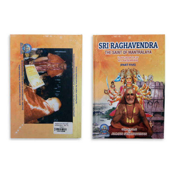Raghavendra The Saint Of Mantralaya - (Vol - 5) - English