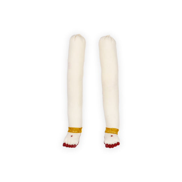 Lakshmi Hands and Legs Set | Cloth Varalakshmi Hands and Legs/ Hands and Legs for Goddes Decor