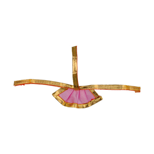 Devi Dress - 1.5 Inch | Satin Apoorva Material/ Amman Pavadai/ Mata Dress for Deity/ Assorted Colour and Design - Devi Dress