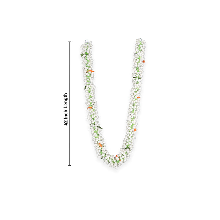 Artificial Flower Garland | Jasmine Flower Design/ Artificial Varmala for Wedding