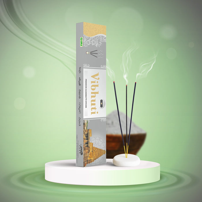 Giri Vibuthi Premium Agarbathi - 50 Gms | Agarbatti/ Incense Sticks for Pooja