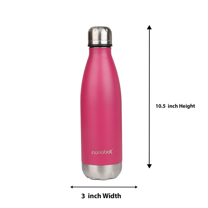Nanobot Vaccum Flask | Water Bottle/ Vacuum Flask/ Vacuum Flask for Hot Water