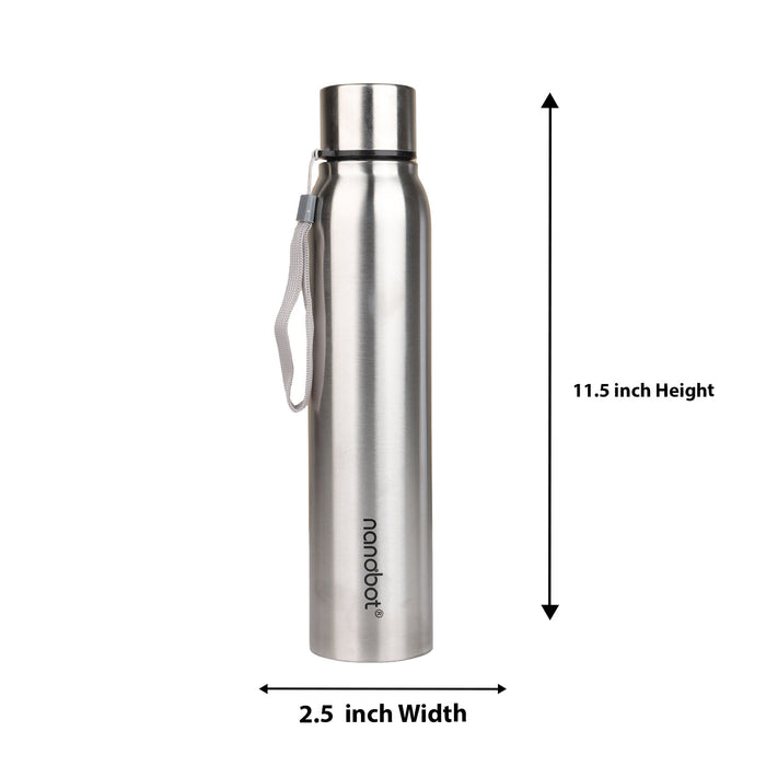 Vaccume Flask | Nanobot Water Bottle/ Vacuum Flask for Hot Water/ Assorted Colour