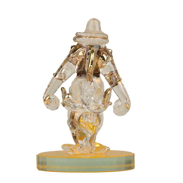 Ganesh Murti - 3 Inches | Glass Ganesha Idol/ Vinayagar Statue for Home Decor