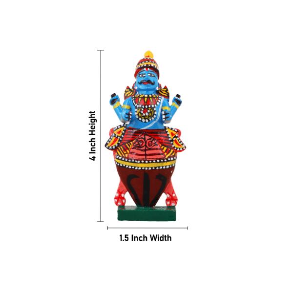 Dasavataram Set - 4 Inches | Wooden Statue/ Golu Doll for Navratri Decor