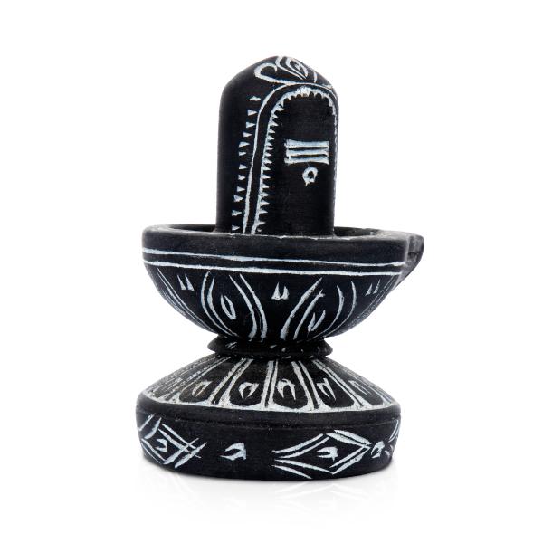 Sivalingam | Soft Stone Idol/ Shiva Lingam Statue/ Mahadev Shivling for Pooja