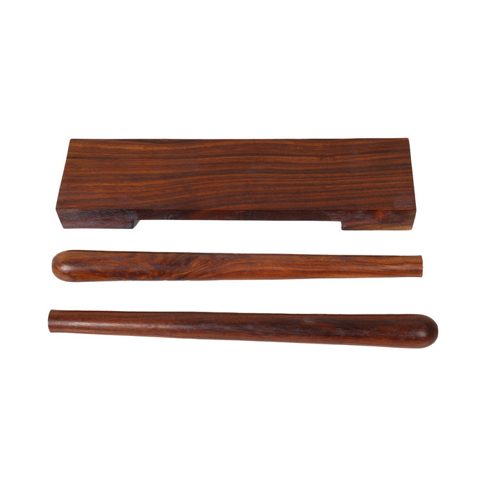 Thattu Kazhi - 1 x 12 Inches | Wooden Thatukali/ Thattu Manai Set/ Dance Instrument for Bharatanatyam