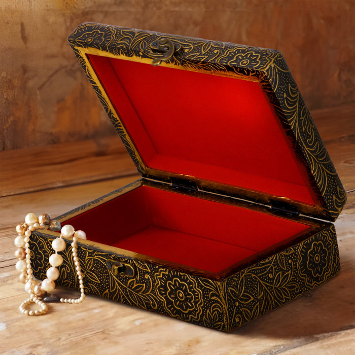 Jewel Box | Inlaid Wooden Jewel Box/ Jewelry Organizer/ Jewelry Box for Women