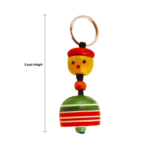 Wooden Colour Key Chain | Childrens Toy/ Wooden Toy for Kids