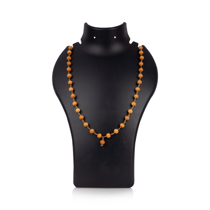 Thulsi Mala with Copper Knot | 54 Beads Tulasi Mala/ Tulsi Mala/ Thulasi Mala for Men & Women