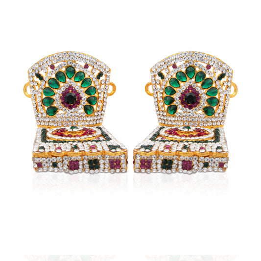 Stone Lakshmi Hands and Legs Set | Stone Varalakshmi Hand and Legs/ Hastham Padham for Deity - Deity Jewellery & Vastra Sets