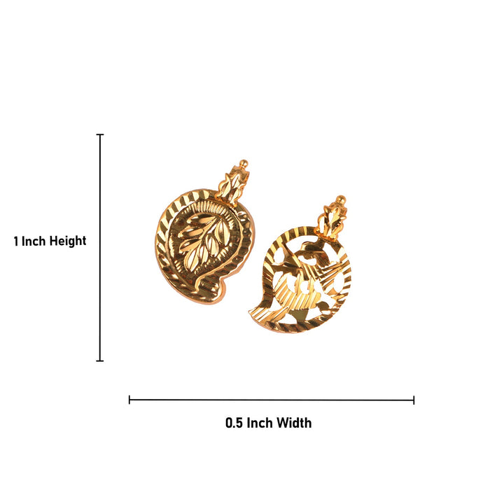Pottu Thaali | Gold Polish Thali Mangalsutra/ Mango Thali/ Jewellery for Deity