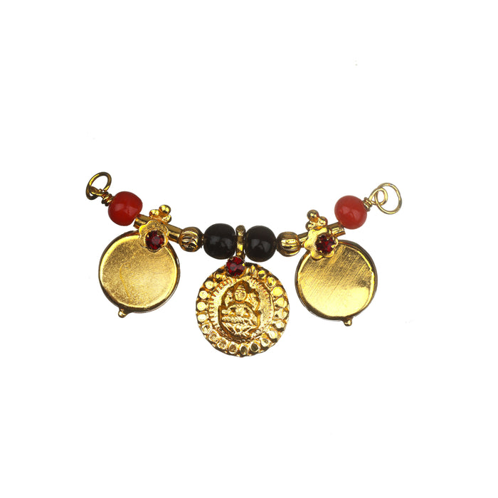 Mangalsutra - 2 Inches | Thirumangalyam/ Thali Mangalsutra/ Gold Polish Jewellery for Deity