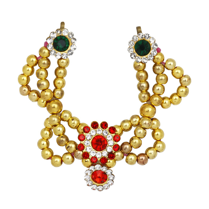 Moti Mala | Stone Mala/ Multicolour Stone Jewelry/ Jewellery for Deity