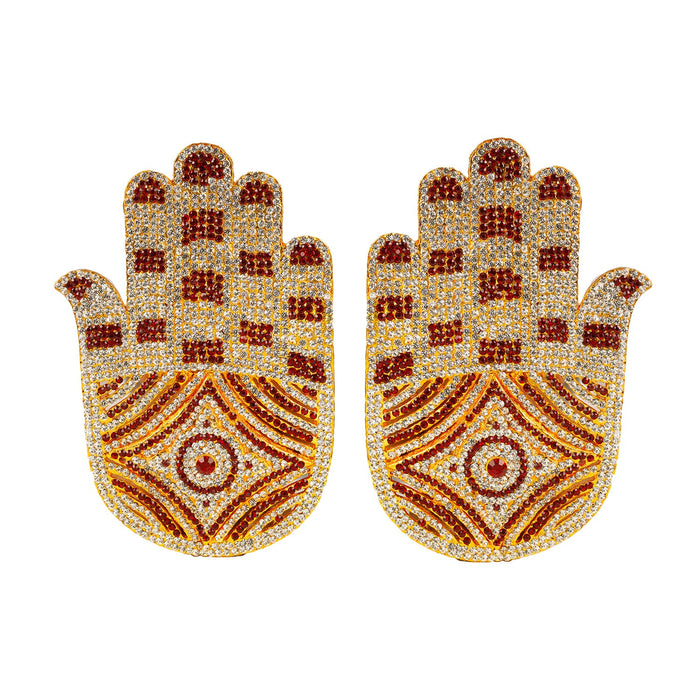 Lakshmi Hand Set - 7 Inches | Amman Hand/ Stone Hastham for Deity