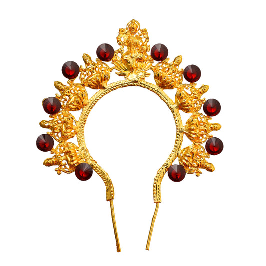 Artificial Flower Arch for Deity Jewellery Shop Varalaskhmi Decor items at Giri