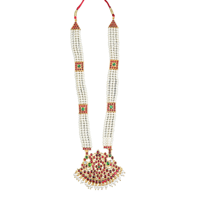 Kemp Stone Jewellery | Bharatanatyam Ornaments/ Bharatanatyam Jewellery Set for Women