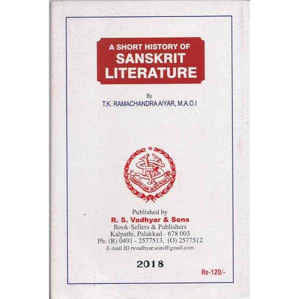 A Short History Of Sanskrit Lierature