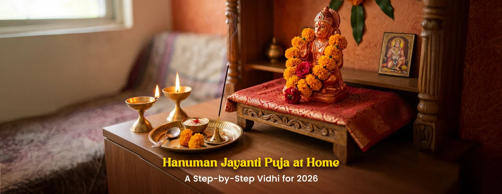 Hanuman Jayanti Puja at Home: A Step-by-Step Vidhi for 2026