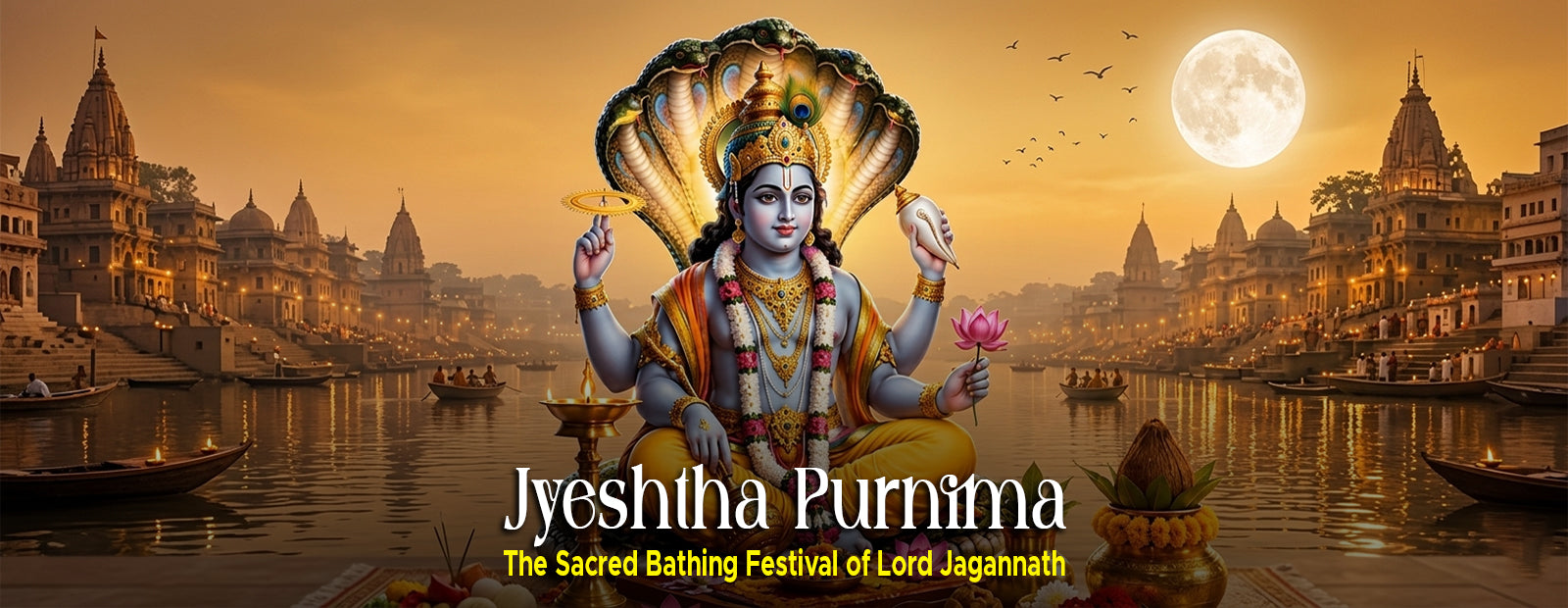 Jyeshtha Purnima (Snana Yatra): The Sacred Bathing Festival of Lord Jagannath