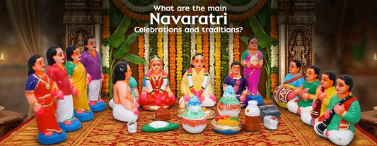 What are the main Navaratri Celebrations and traditions?