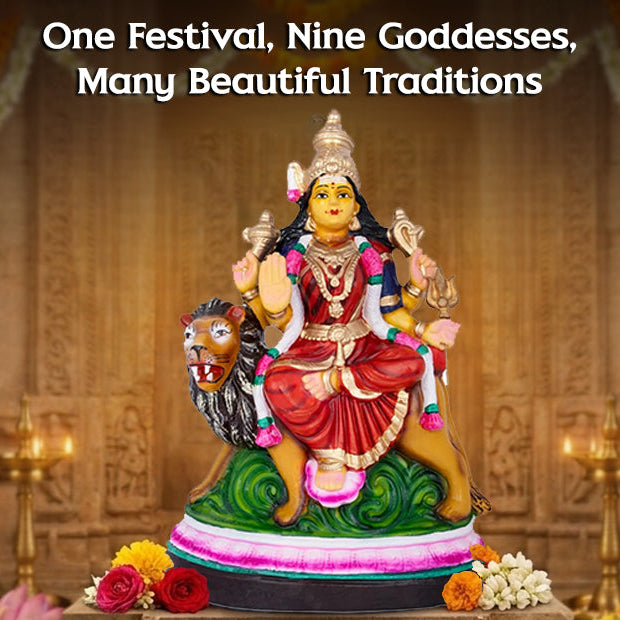 What are the main Navaratri Celebrations and traditions?