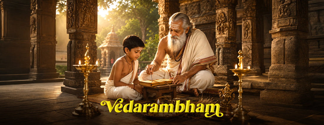 Vedarambham: The Sacred Beginning of Vedic Learning