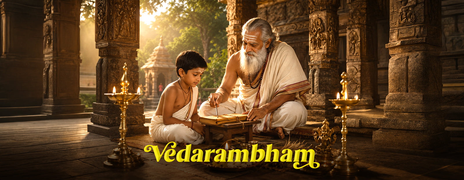 Vedarambham: The Sacred Beginning of Vedic Learning
